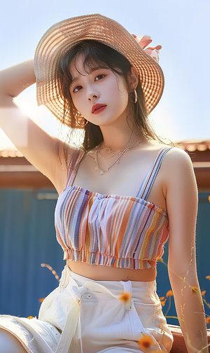 陳喬恩艾倫機(jī)場撒狗糧