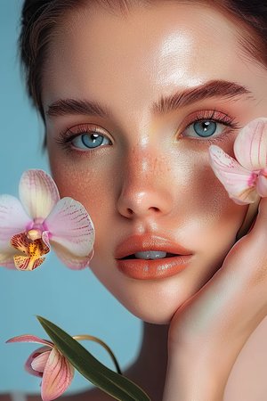 動漫女性左腿叉開腿肚子中間疼