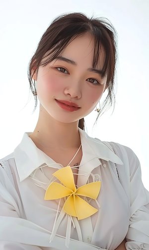 心糖LOGO白桃少女牛仔褲