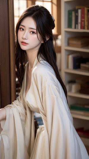 趁她洗澡摸她胸把她C了她